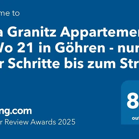 Granitz 21 In - Nur Paar Schritte Bis Zum * Goehren (Ruegen)